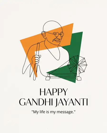 gandhi jayanti wishes with quotes for instagram post 2026 - Gandhi Jayanti Wishes With Quotes 2026