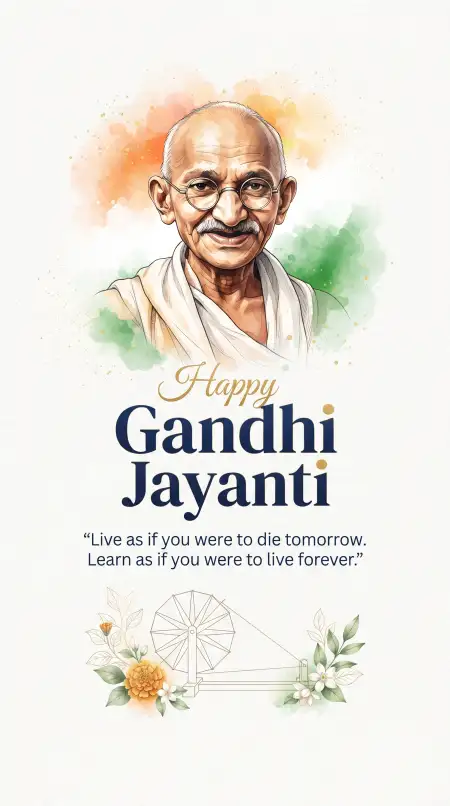 gandhi jayanti wishes with unique quotes 2026