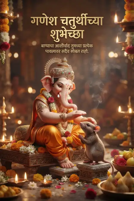 ganesh chaturthi 2026 wishes in marathi - Ganesh Chaturthi Wishes In Marathi