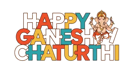 Ganesh Chaturthi Blessings Transparent Png 2026