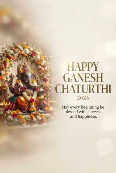 Ganesh Chaturthi Devotional Wishes 2026