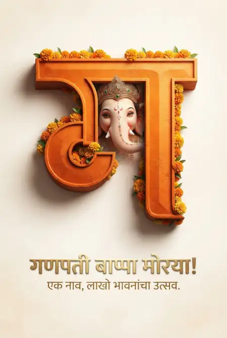 ganesh chaturthi facebook post in marathi - Ganesh Chaturthi Wishes In Marathi