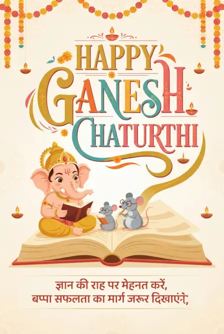 ganesh chaturthi facebook wishes in hindi - Ganesh Chaturthi Wishes In Hindi