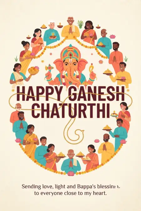 Ganesh Chaturthi Greeting Images 2026