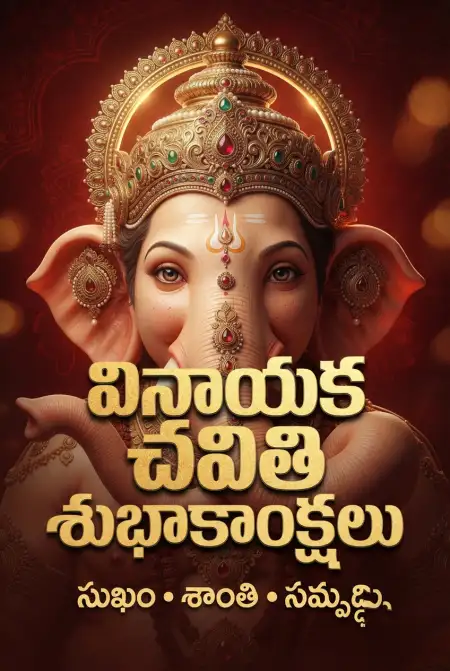Ganesh Chaturthi Instagram Post In Telugu