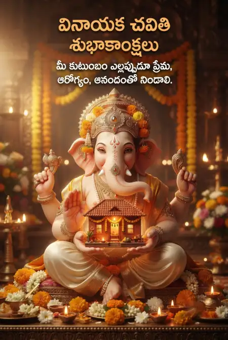 Ganesh Chaturthi Quotes In Telugu
