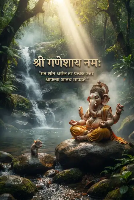 Ganesh Chaturthi Shubhechha In Marathi