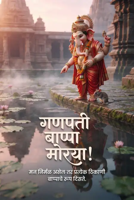 Ganesh Chaturthi Viral Images Marathi