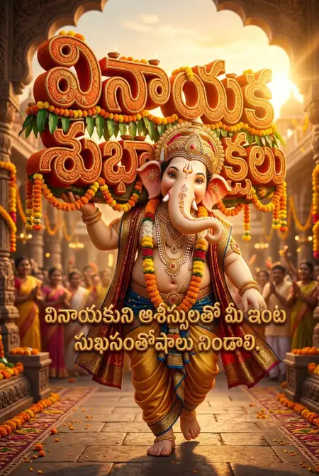 Ganesh Chaturthi Whatsapp Images In Telugu