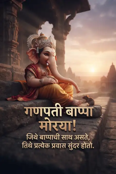 Ganesh Chaturthi Whatsapp Post In Marathi