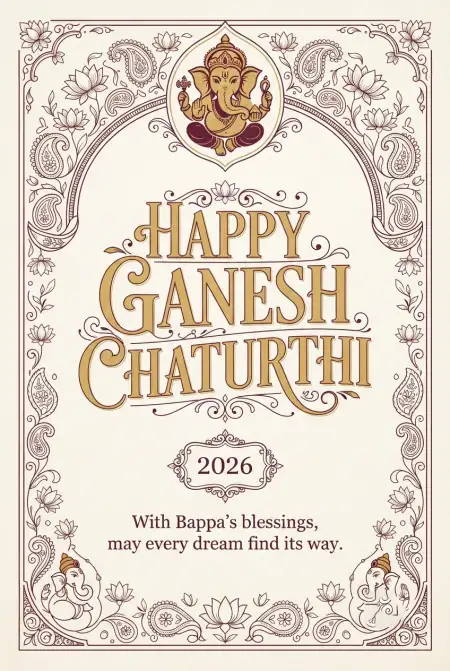 Ganesh Chaturthi Wishes 2026