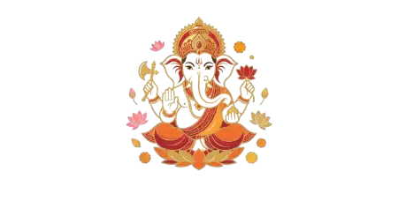 Ganesh Chaturthi Wishes Floral Png 2026