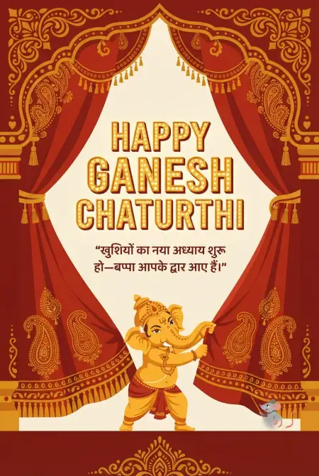 ganesh chaturthi wishes for clients in hindi - Ganesh Chaturthi Wishes In Hindi