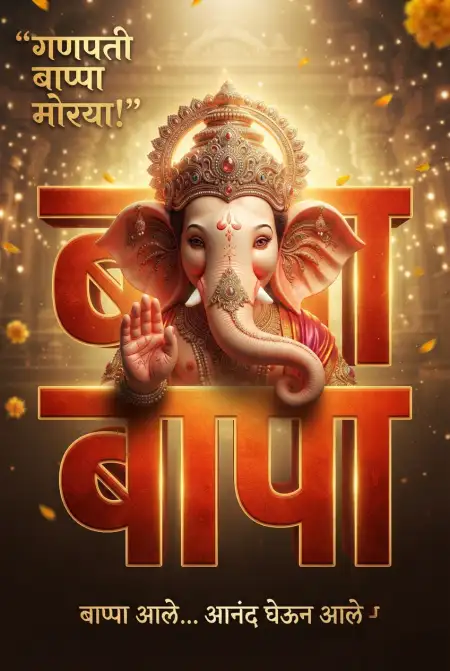 Ganesh Chaturthi Wishes In Marathi Images