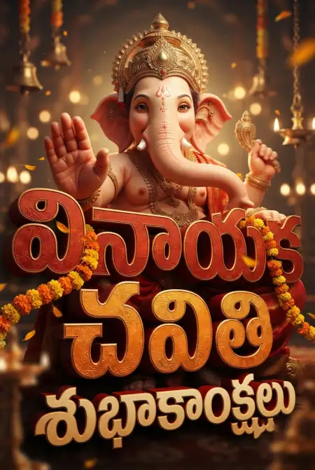 Ganesh Chaturthi Wishes Telugu Hd Images