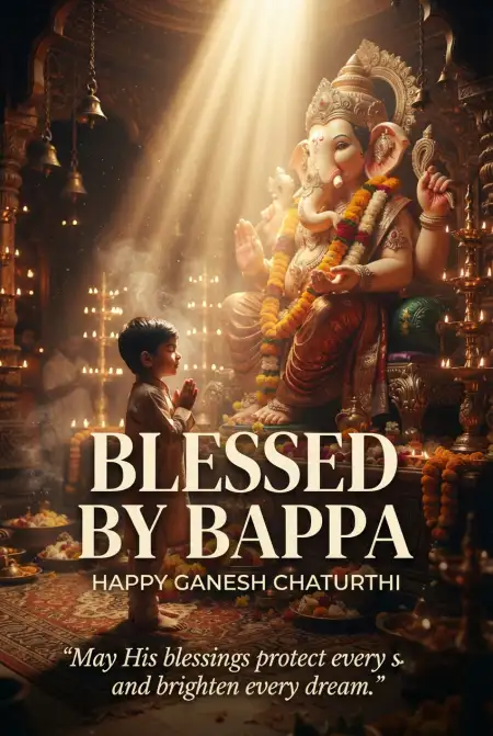 Ganesh Chaturthi Wishes With Ganpati Bappa 2026