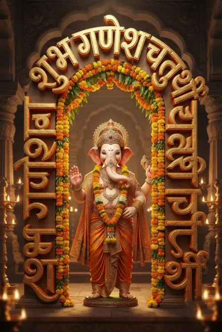 Ganesh Chaturthichya Hardik Shubhechha