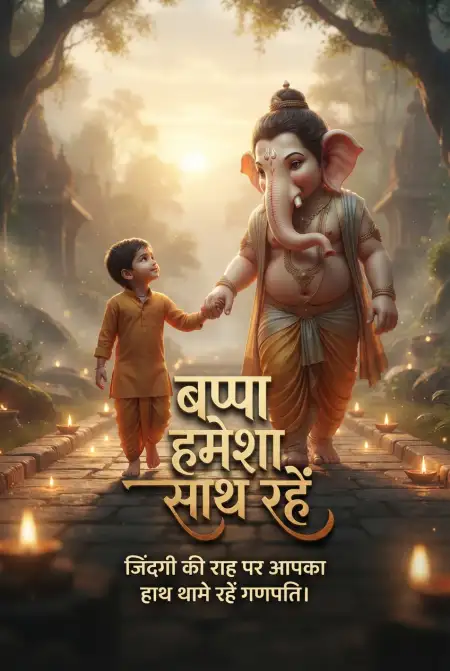 ganpati bappa morya wishes in hindi - Ganesh Chaturthi Wishes In Hindi