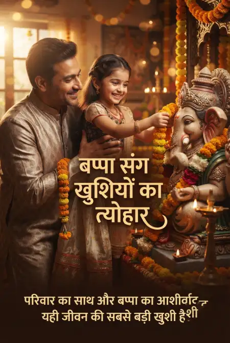 ganpati bappa wishes in hindi - Ganesh Chaturthi Wishes In Hindi
