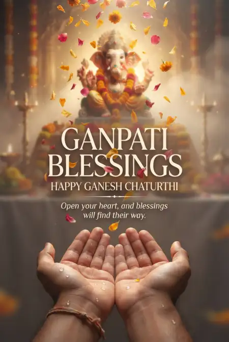Ganpati Blessing Wishes 2026