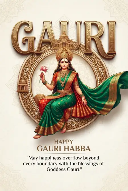 Gauri Habba Hd Images 2026
