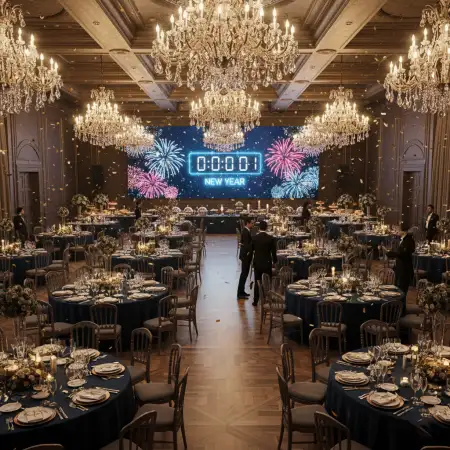 Free New Year Party Background Hd Aesthetic Style Background Download