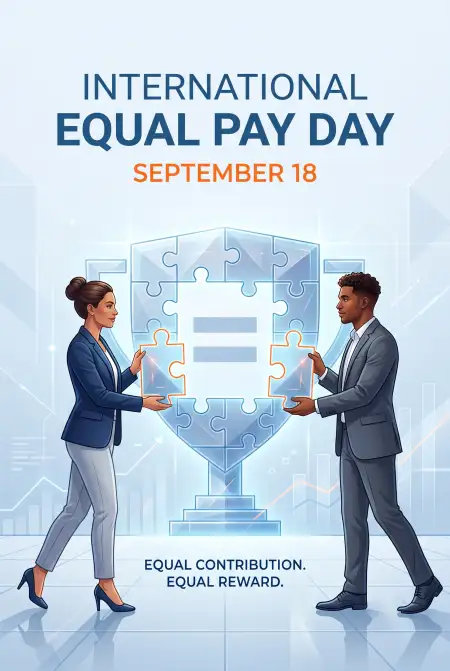 gender pay gap awareness day 2026 - International Equal Pay Day 2026