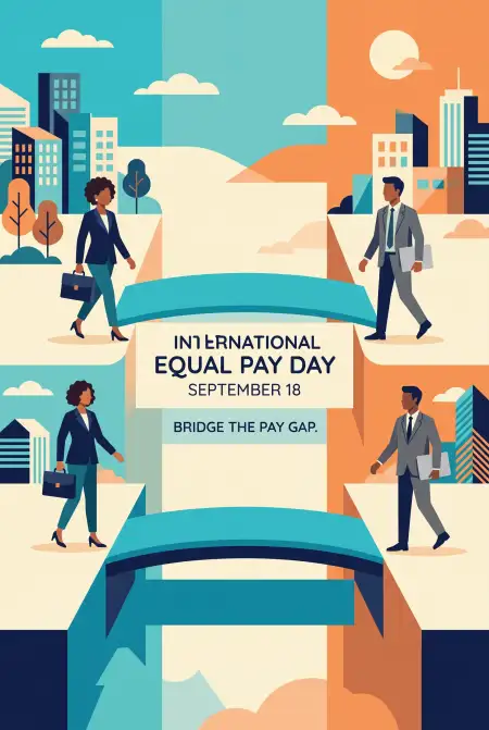 gender pay gap equality - International Equal Pay Day 2026