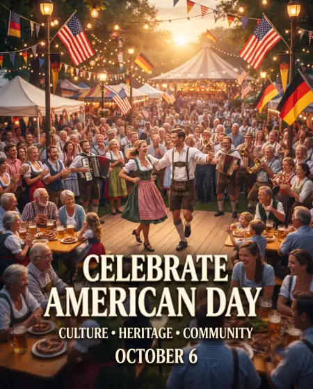 german american day flyer 2026 - German American Day