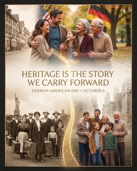 german american day heritage poster 2026 - German American Day