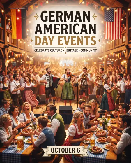 german american day poster 2026 - German American Day