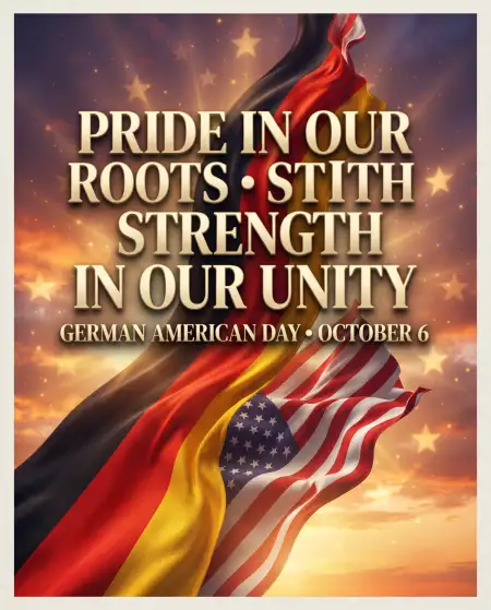 german american day text png 2026 - German American Day