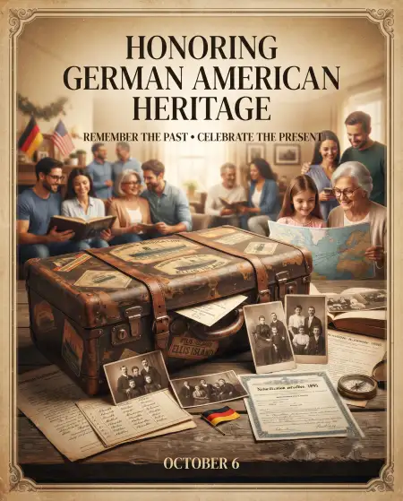 german american heritage background 2026 - German American Day