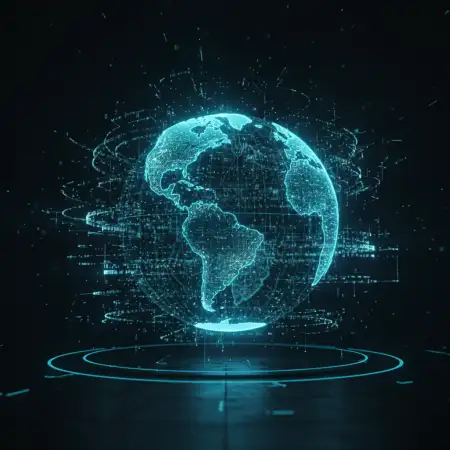 Global Ai Business Background - Free Ai Business Background Download