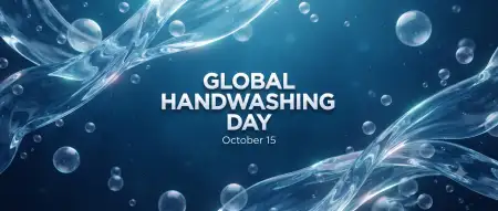 global handwashing day 2026 before and after handwashing illustration - Global Handwashing Day 2026