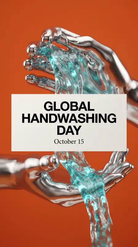 global handwashing day 2026 creative greetings - Global Handwashing Day 2026