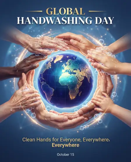 global handwashing day 2026 facebook post
