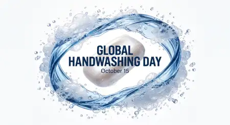 global handwashing day 2026 handwashing before eating poster