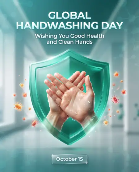 global handwashing day 2026 healthcare flyer design - Global Handwashing Day 2026