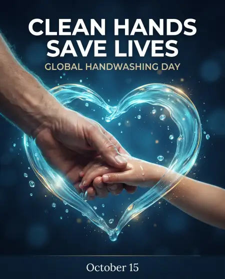 global handwashing day 2026 horizontal banner hd - Global Handwashing Day 2026