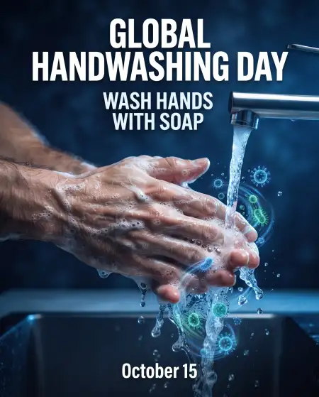 global handwashing day 2026 public health poster - Global Handwashing Day 2026
