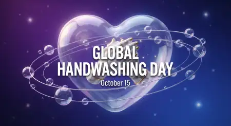 global handwashing day 2026 soap bubbles background - Global Handwashing Day 2026