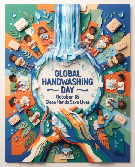 global handwashing day viral instagram reels cover design
