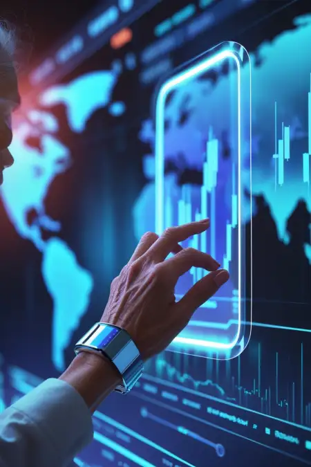 Global Stock Market Background For Reports - Free Stock Market Background Download