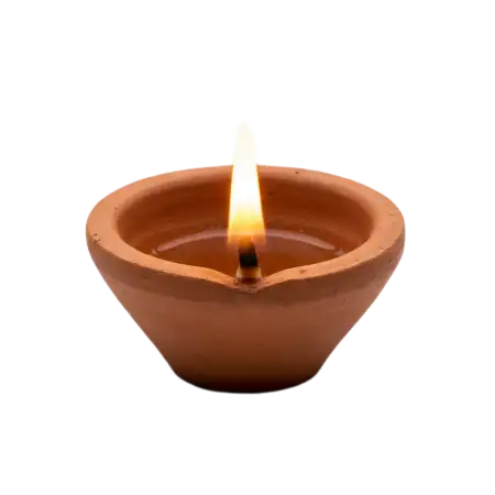 Glowing Diya Png For Diwali Whatsapp Status Design - Free Diya Png Download