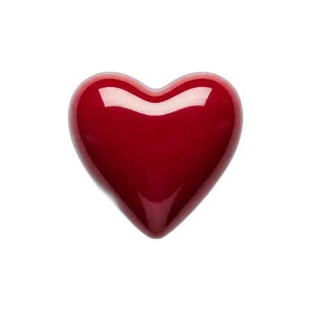 Glowing Red Heart Png Hd - Free Red Heart Png Download
