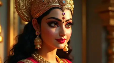 Goddess Durga Images For Puja Invitation Card - Free Card Download
