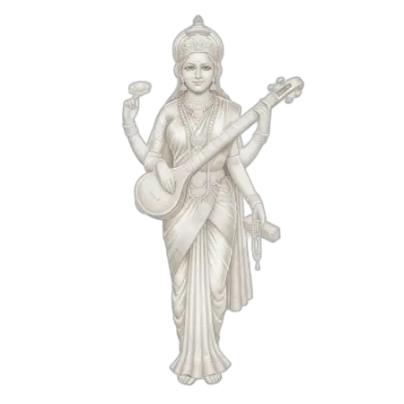Free Goddess Saraswati Png Printable PNG Image Download