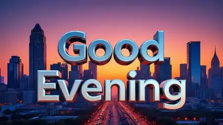 Good Evening Wishes With Beautif...