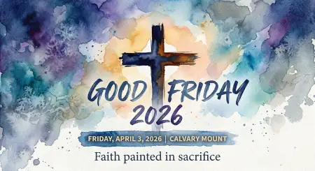 Good Friday 2026 Flyer Design Png Free - Free Good Friday 2026 Download